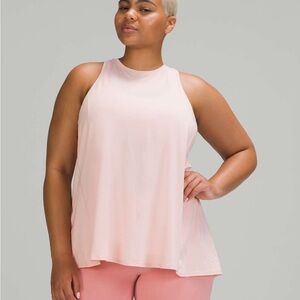 Lululemon All Tied Up Tank Top Pink Mist